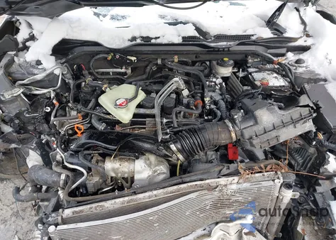 2016 Honda Civic Ex-L from USA, damaged, VIN 2HGFC1F74GH651215